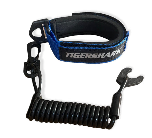 Tigershark Tiger Shark Barracuda Daytona Monte Carlo Monteg Lanyard & Wrist Band Blue / Black