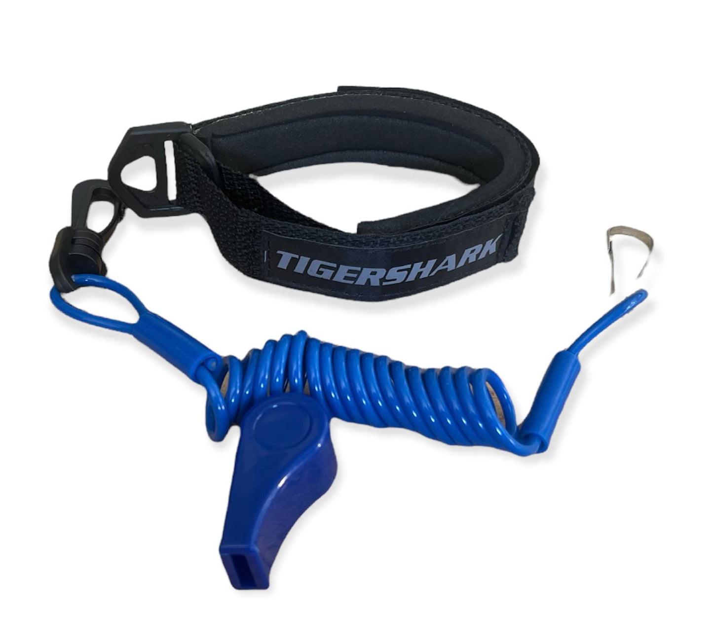 jlp Tigershark Tiger Shark Barracuda Daytona Monte Carlo Montego Replacement Lanyard, Whistle & Wrist Band Black /Blue