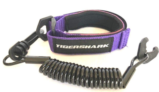 jlp Tigershark Tiger Shark Barracuda Daytona Monte Carlo Monteg Lanyard & Wrist Band Purple/Black