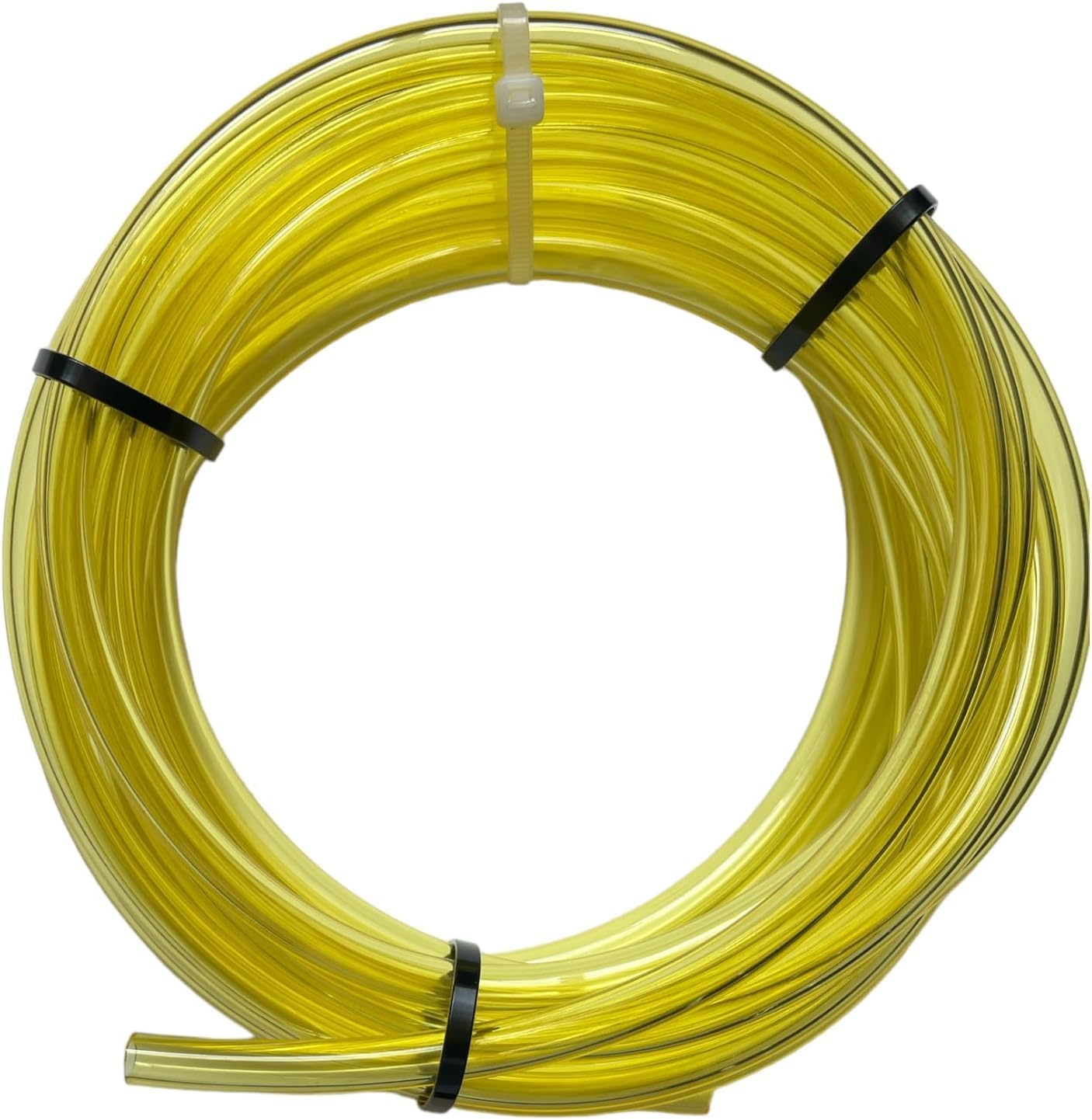 Translucent Yellow 3/8" Inch Water Hose Kit Tigershark Daytona Monte Carlo Barracuda Montego TS