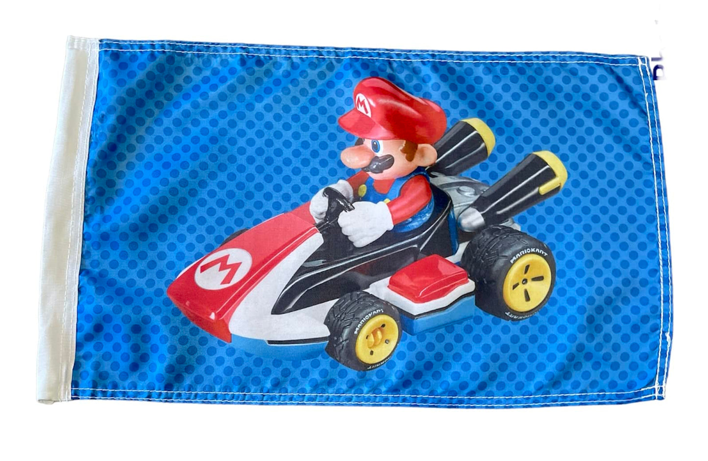 Bandera tipo látigo para vehículos todo terreno Silverado, Sierra, Raptor, Tacoma, Tundra, RZR flexible de 6 pies, Can-am USA Mario Cart