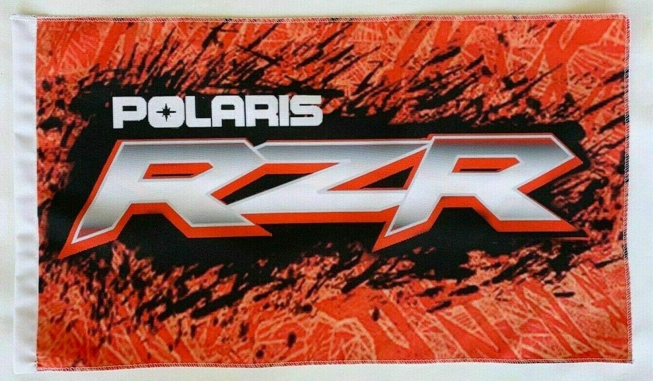 7' Foot Tall 5/16 Heavy Duty Flag Whip JLP Polaris Scrambler Predator Sportsman Outlaw Blazer Magnum Whip Can-am RZR, white