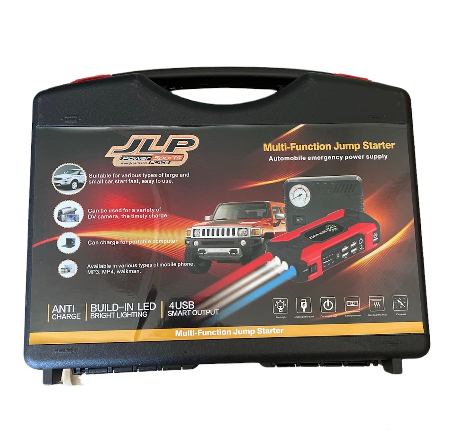 JLP Ford F150 F250 F350 E150 E250 Jump Starter Phone Charger Compass Air Compressor