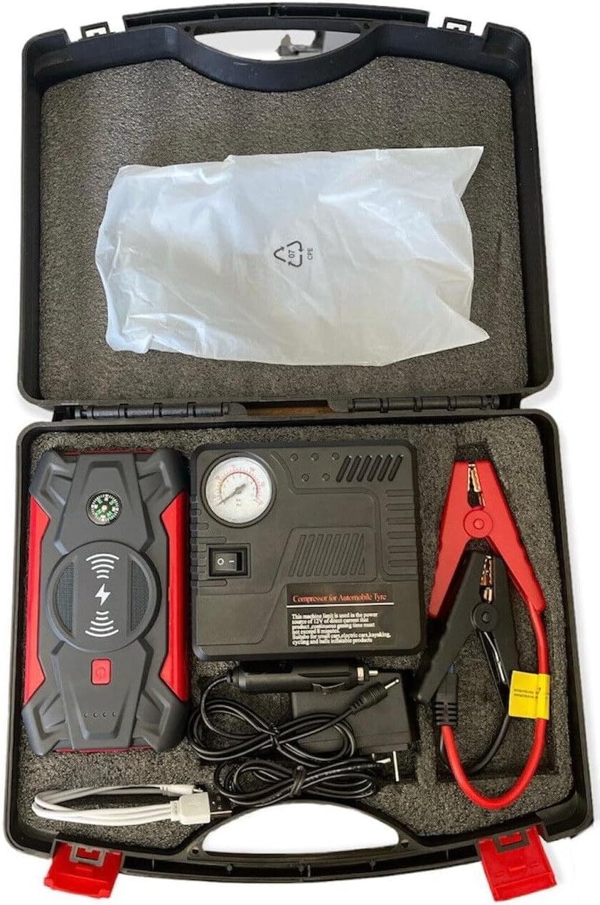 JLP Ford F150 F250 F350 E150 E250 Jump Starter Phone Charger Compass Air Compressor