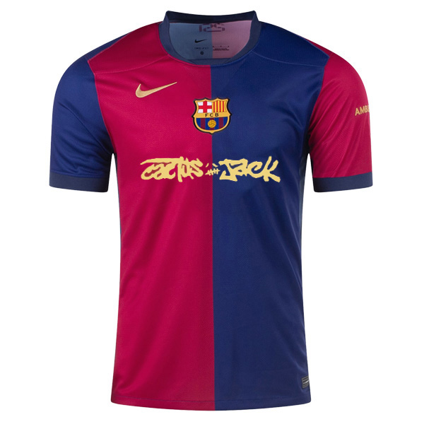 Nike FC Barcelona Travis Scott Cactus Jack Home MENS Football Soccer Size: Small, Large, XL, 2XL
