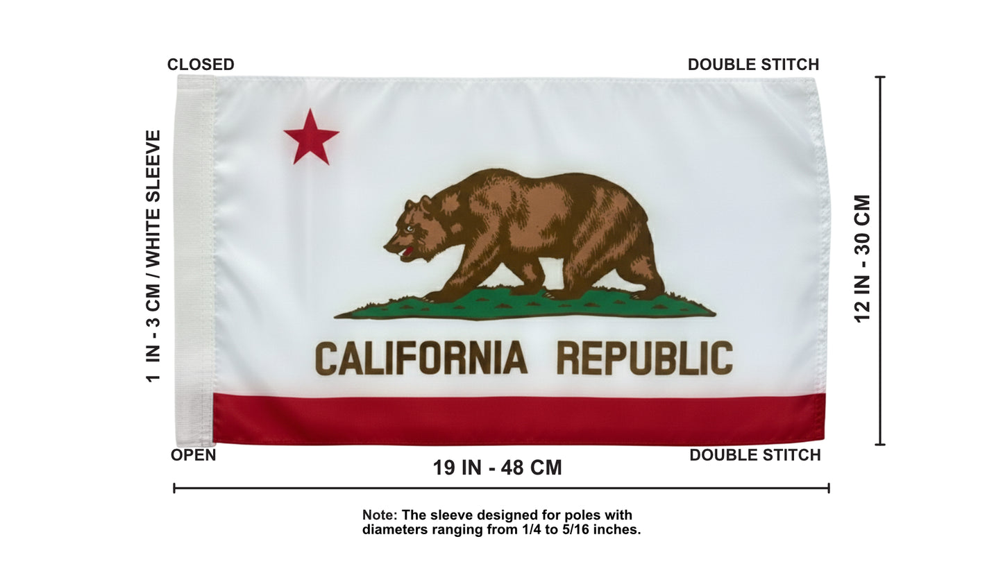 Bandera tipo látigo para vehículos todo terreno JLP Wildcat CA Rhino Big Red Mule de 6 pies, resistente y duradera