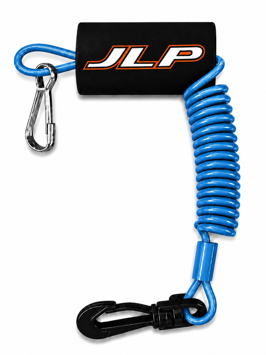 JLP Replacement Tether Cord Repair Floatable Safety Lanyard Sea Doo PWC Light Blue