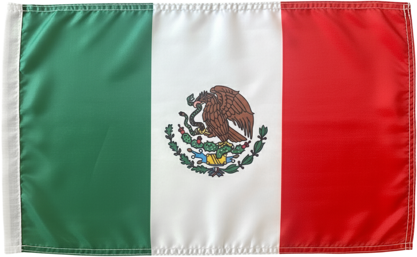 JLP 3.5 Ft Tall 1/4 In pole 19x12 Flag Whip Sand Road Sports Mexico