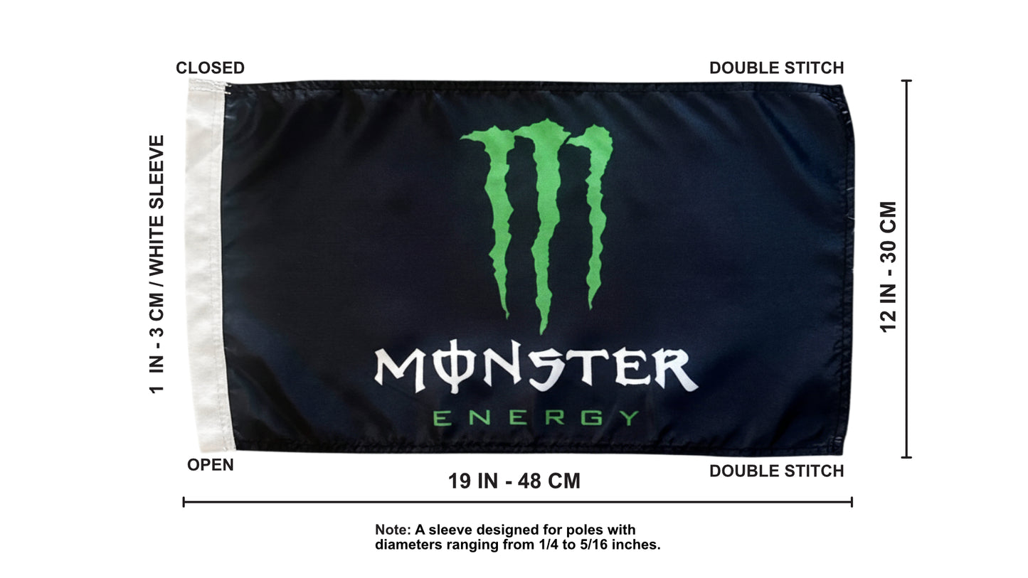 Bandera tipo látigo JLP de 7 pies de alto, 5/16 pulgadas, resistente, para vehículos todo terreno, Maverick X3, Polaris Tundra Dunes, Glamis, Can-am Monster, color blanco