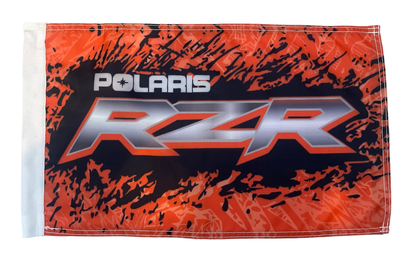 JLP 2 Part 7 Ft tall 1/4 In pole 12x19 Whip Glamis Dune Sand Sports RZR Can Am Go Kart Flag
