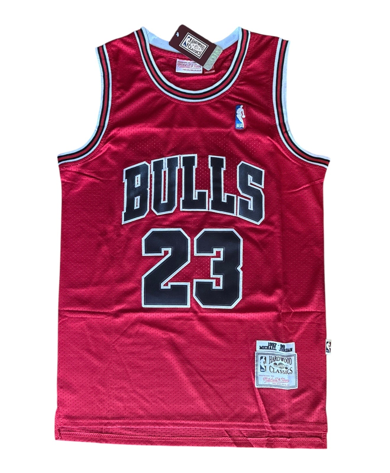 Michael Jordan Chicago Bulls 1985-86 Red Jersey