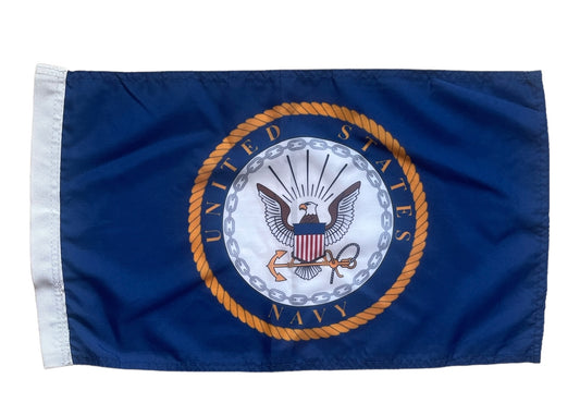 JLP United States Navy Flag 12x19 USA Support ATV-UTV