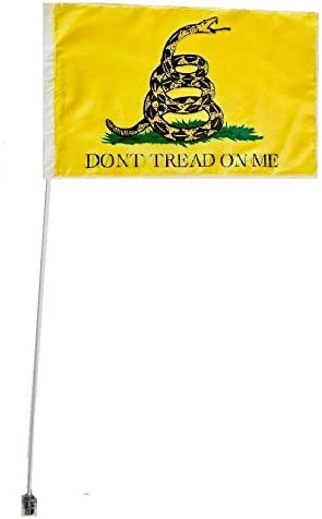 JLP Raptor Tacoma Tundra Flexible 3.5' ATV Whip Flag Dont Tread On Me