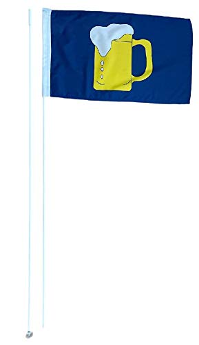 JLP Silverado Sierra Raptor Tacoma Tundra 2 Part 7' Whip Glamis Dune Flag Beer Mug
