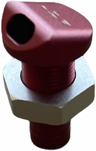 JLP PWC Water Bypass Fitting 45 Degree For 3/8 ID Hose Red
