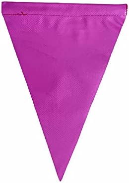 Bandera tipo látigo flexible de 2 partes de 7 pies para Silverado, Sierra, Raptor, Tundra, Can-am, RZR, color fucsia y morado