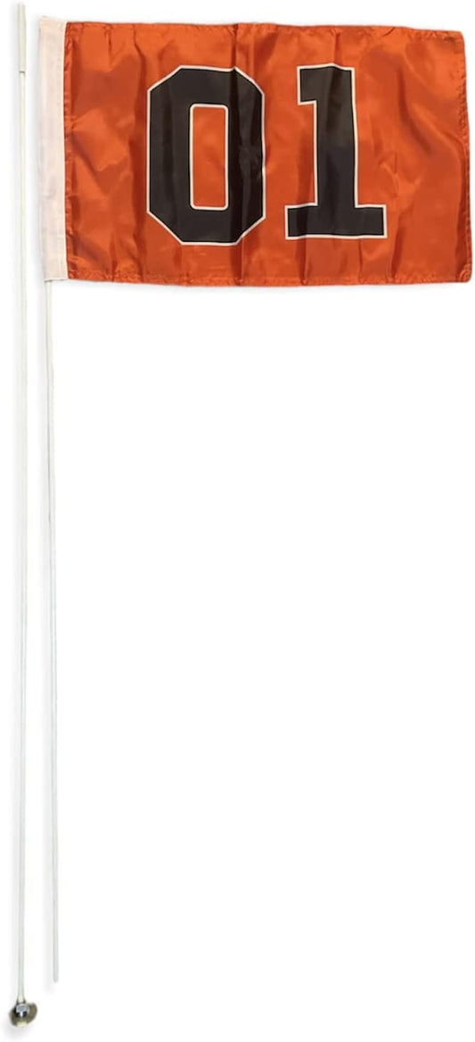 Can Am Maverick X3 Polaris RZR Yamaha YXZ1000 2 Part 7' Whip Heavy Duty Flag General Lee