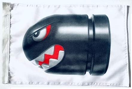 JLP Raptor Warrior Banshee YFZ450 Blaster 2 Part 7' ATV Whip Flag
