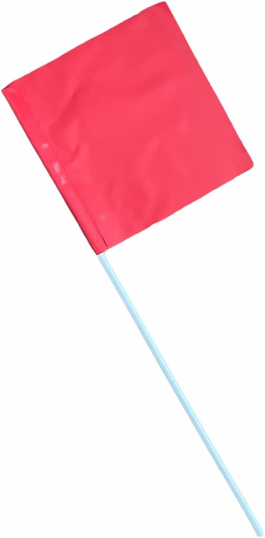 2095 Ski Flag with Pole Red Flag