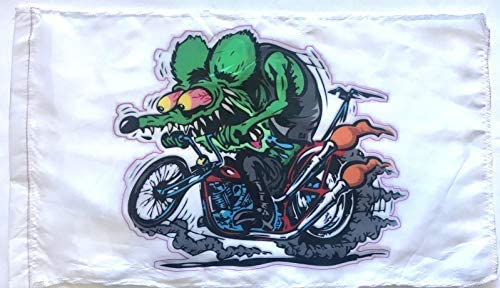 Flag Harley Atv Motorcycle Truck 4x4 Ratfink