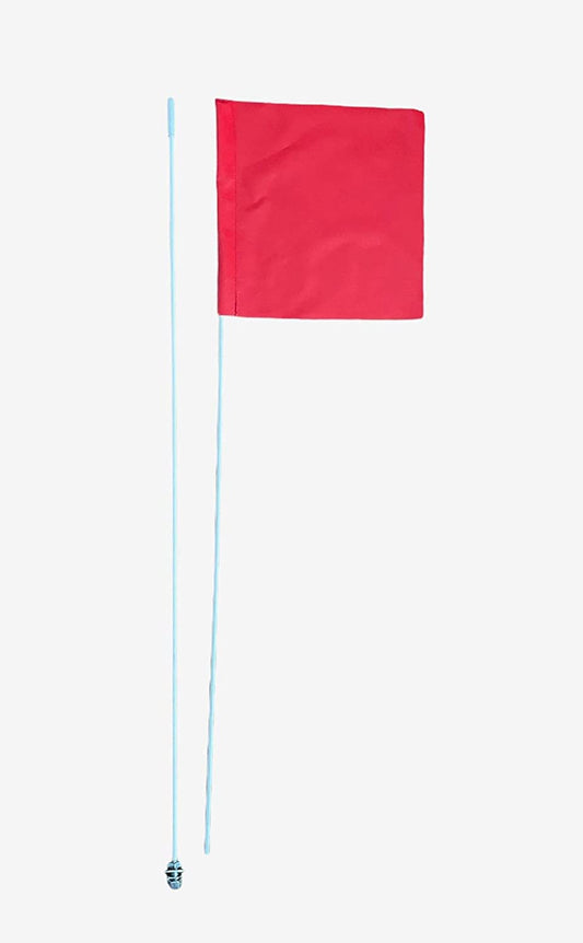 Wildcat Razr Teryx Rhino Big Red Mule 2 Part 7' Whip Flag Can-am RZR Red
