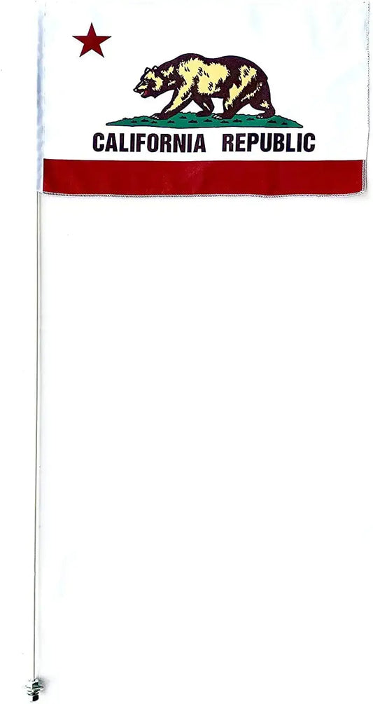 JLP Raptor Warrior YFZ450 Blaster 3.5' ATV Flag California