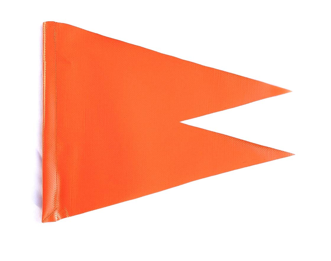 Harley ATV Motorcycle Truck 4x4 Flag Orange Flag Double Triangle