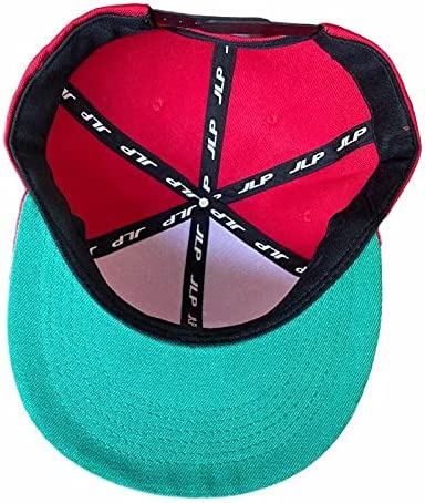 JLP Solid Cap Hat Ski Cap Skull Unisex One Size fits All Red