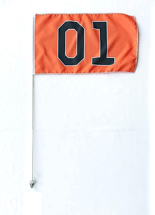 JLP 01 General Lee Razr Teryx Rhino Big Red Mule 3.5' ATV Whip Flag Glamis Flag …