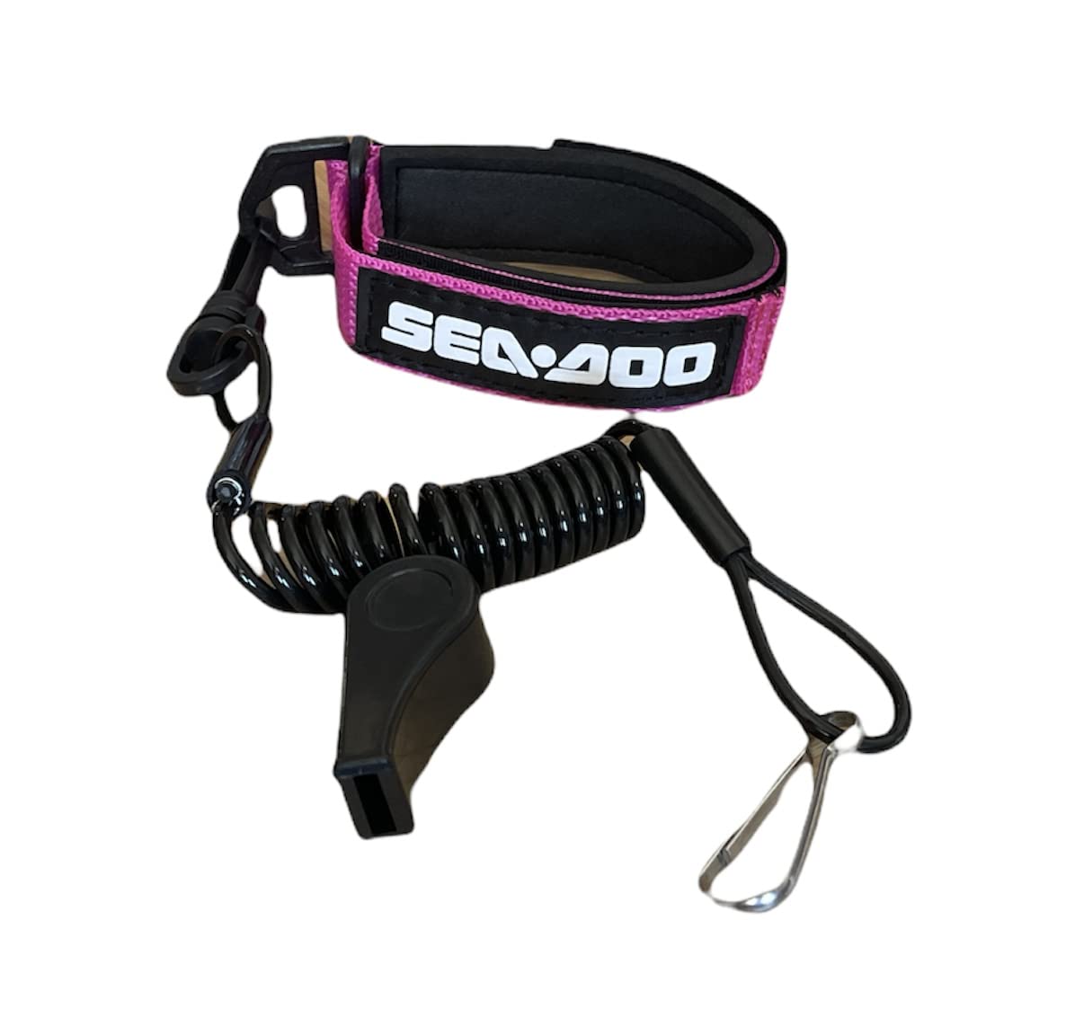 SEADOO DESS Key Replacement Repair Safety Lanyard Tether Cord With Whistle SEA DOO SEA-DOO Purple