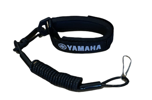 Yamaha Superjet SJ Waverunner GP XL VX VXR Raider LX SHO Replacement Lanyard & Whistle Wrist Band Black