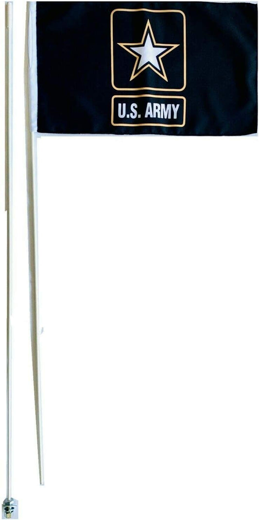 JLP Wildcat Razr Teryx Rhino Big Red Mule 2 Part 7' Whip Flag Can-am Army