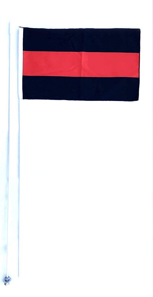 JLP Raptor Warrior Banshee YFZ450 Blaster 2 Part 7' Whip Thin Red Line Flag