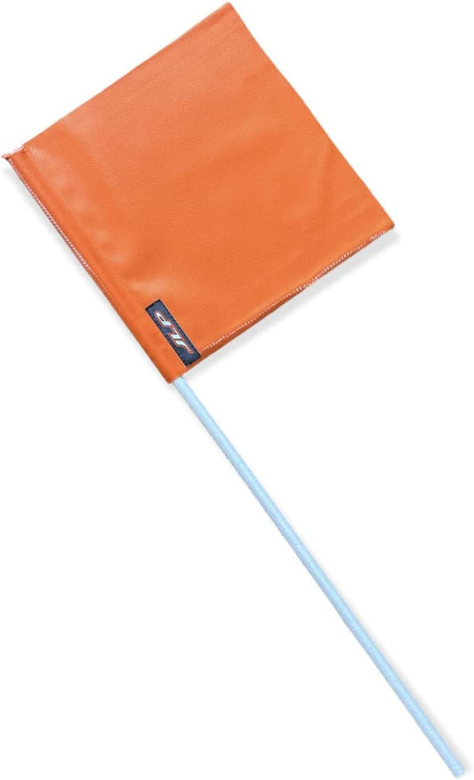 JLP A2095 Ski Flag with Pole Orange Flag
