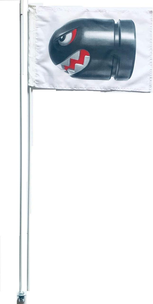 JLP LTZ400 LTZ50 King Quad LT80 Quadsport Ozark 2 Part 7' Whip Flag