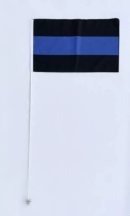 TRX KFZ LTZ Banshee YFZ Thin Blue Line Flexible 6' Whip Flag Glamis Dunes