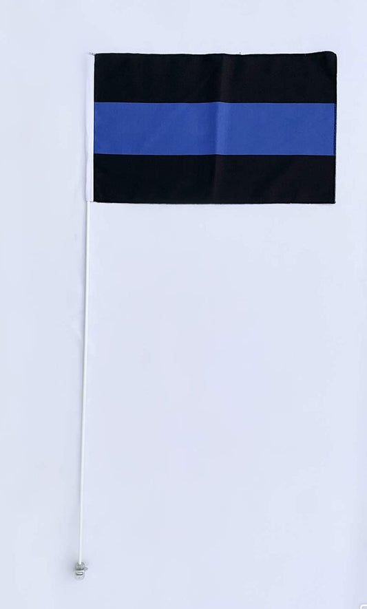 Raptor Warrior Banshee YFZ450 Blaster 6' ATV Whip Thin Blue LineFlag