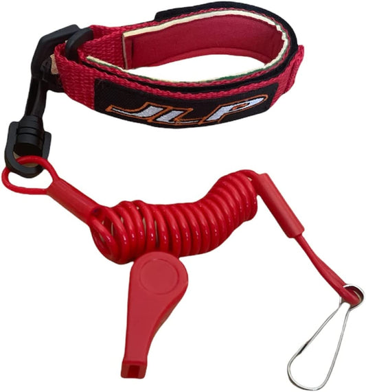Sea-Doo GTX GTI GSX GS XP SPX SPI RXP RXT RXPX Replacement Lanyard & Whistle Wrist Band Red