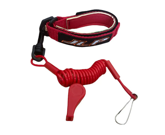 SEADOO DESS Key Replacement Repair Safety Lanyard Tether Cord With Whistle SEA DOO SEA-DOO Red