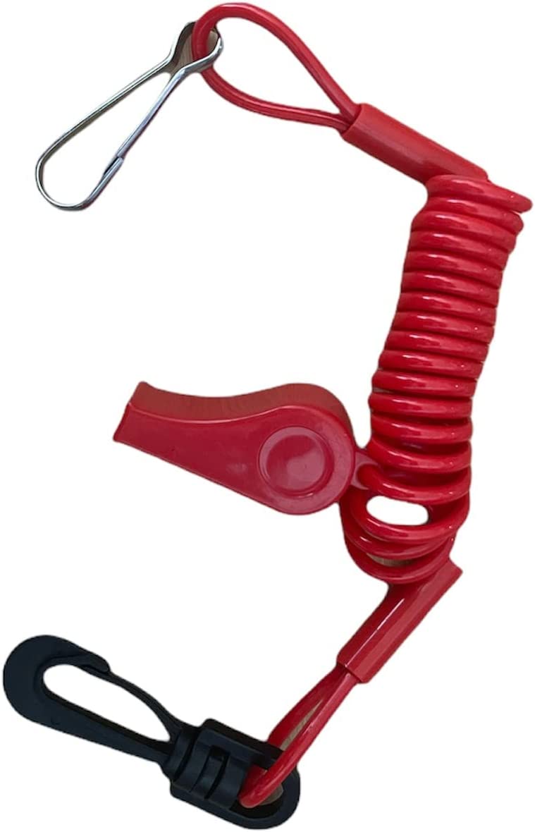 Skidoo Ski-Doo Renegade MXZ Summit GSX Freeride Expedition Replacement Lanyard With Whistle Red