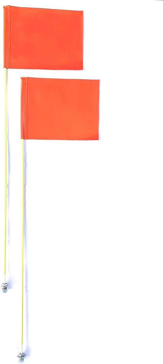 JLP 2 New Universal Snow Plow Blade Markers/Guides for Snowplows with Flags