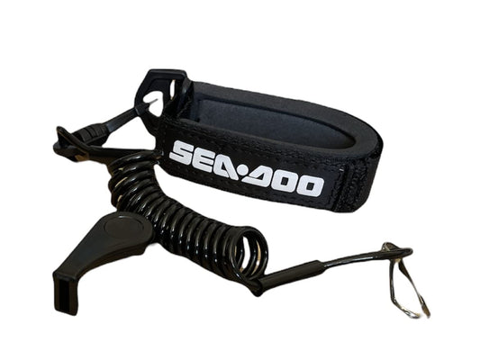 SSkidoo Ski-Doo Renegade MXZ Summit GSX Freeride Expedition Replacement Lanyard & Whistle Wrist Band Black