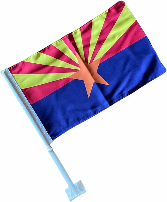 Bandera de Arizona con clip para ventana de Ford F150 F250 F350 Ranger Bronco