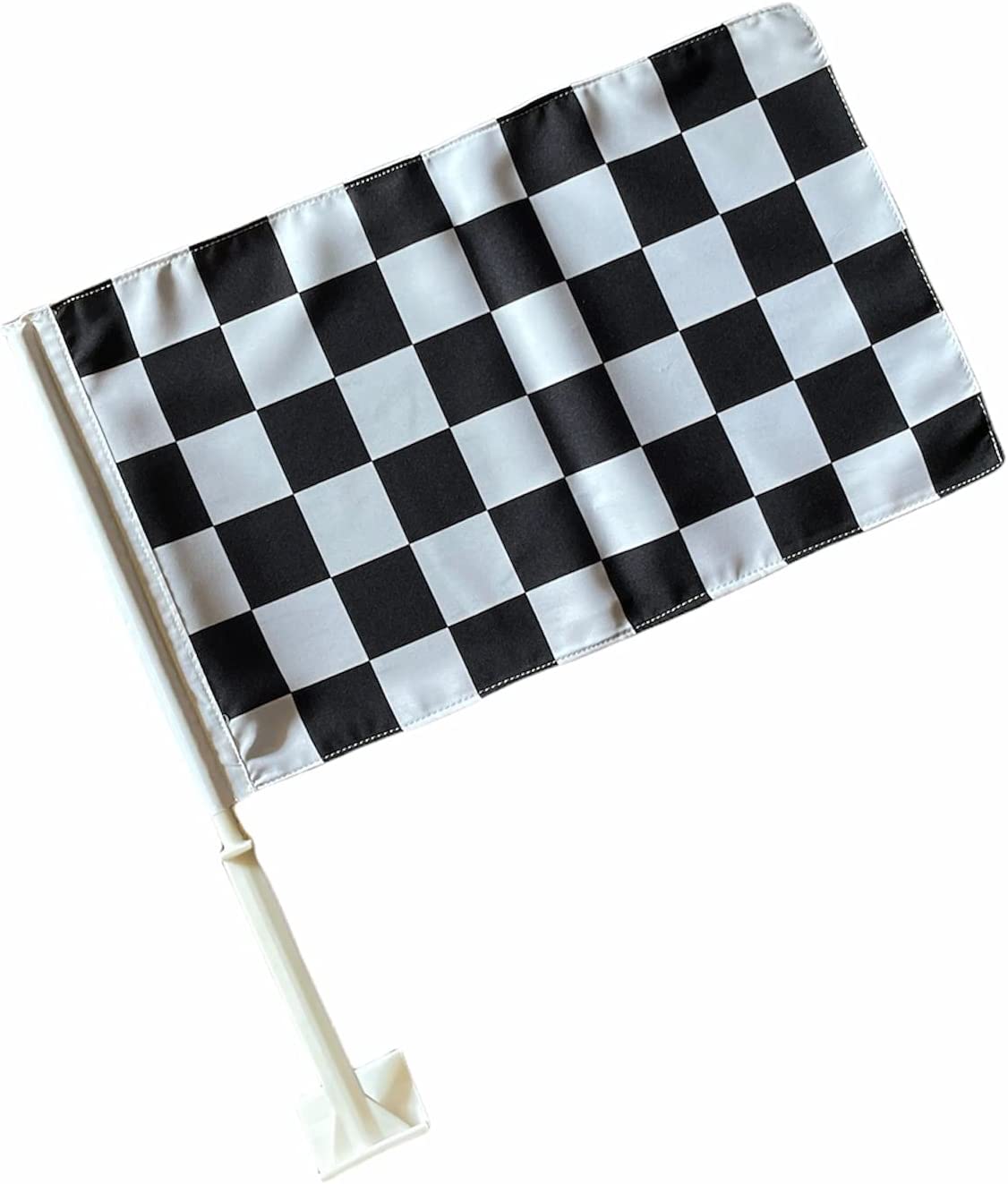 SUMINISTROS PARA CONCESIONARIOS DE AUTOMÓVILES Banderas con clip para ventanillas de autos Venta de cuadros de meta