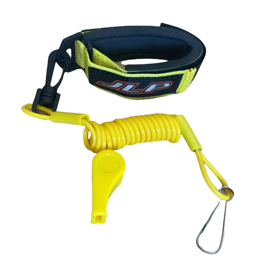 SEADOO DESS Key Replacement Repair Safety Lanyard Tether Cord With Whistle SEA DOO SEA-DOO Yellow