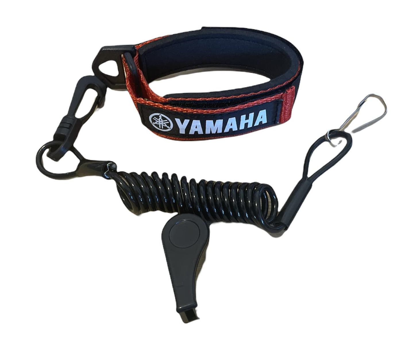 Yamaha Superjet SJ Waverunner GP XL VX VXR Raider LX SHO Replacement Lanyard & Whistle Wrist Band Red