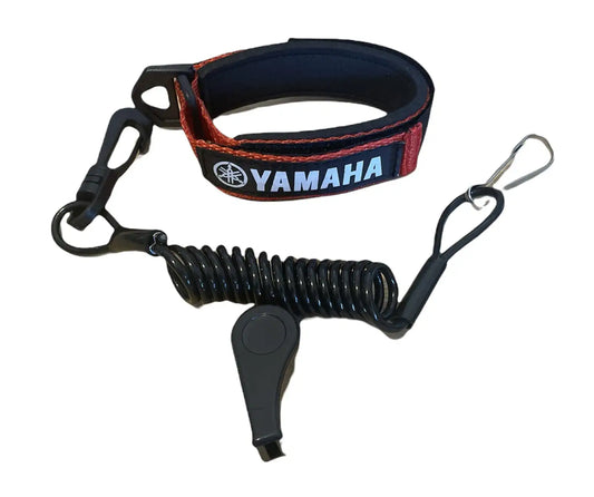 Yamaha VX FX SHO SVHO V1 Cruiser Sport VXR VXS SJ Superjet Replacement Lanyard & Whistle Wrist Band Red