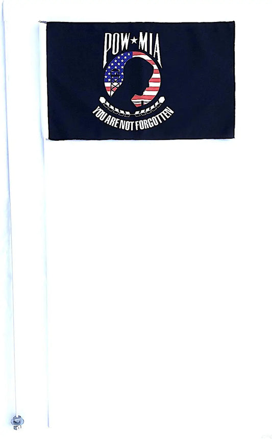 JLP Yamaha Raptor Warrior Banshee YFZ450 Blaster 2 Part 7' Whip POW/MIA Flag