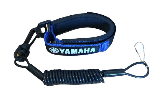 Yamaha VX FX SHO SVHO V1 Cruiser Sport VXR VXS SJ Superjet Replacement Lanyard & Whistle Wrist Band Blue