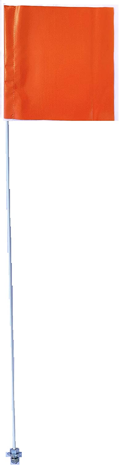 JLP Raptor TRX KFZ LTZ Banshee YFZ RZR Flexible 3.5' Whip Flag Square Heavy Duty